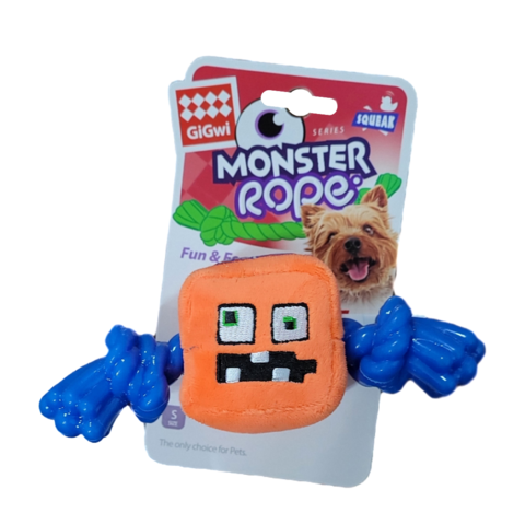 Peluche Hueso Monstruo Naranja Gigwi