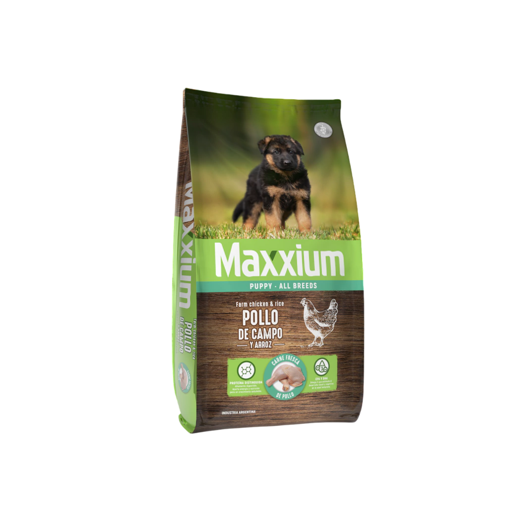 Maxxium Cachorro Pollo y Arroz 15Kg