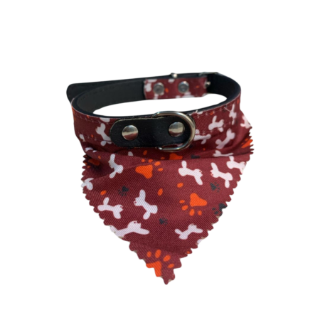 Collar con Pañuelo Estampado