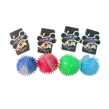 Pelota Fluorescente con Púas